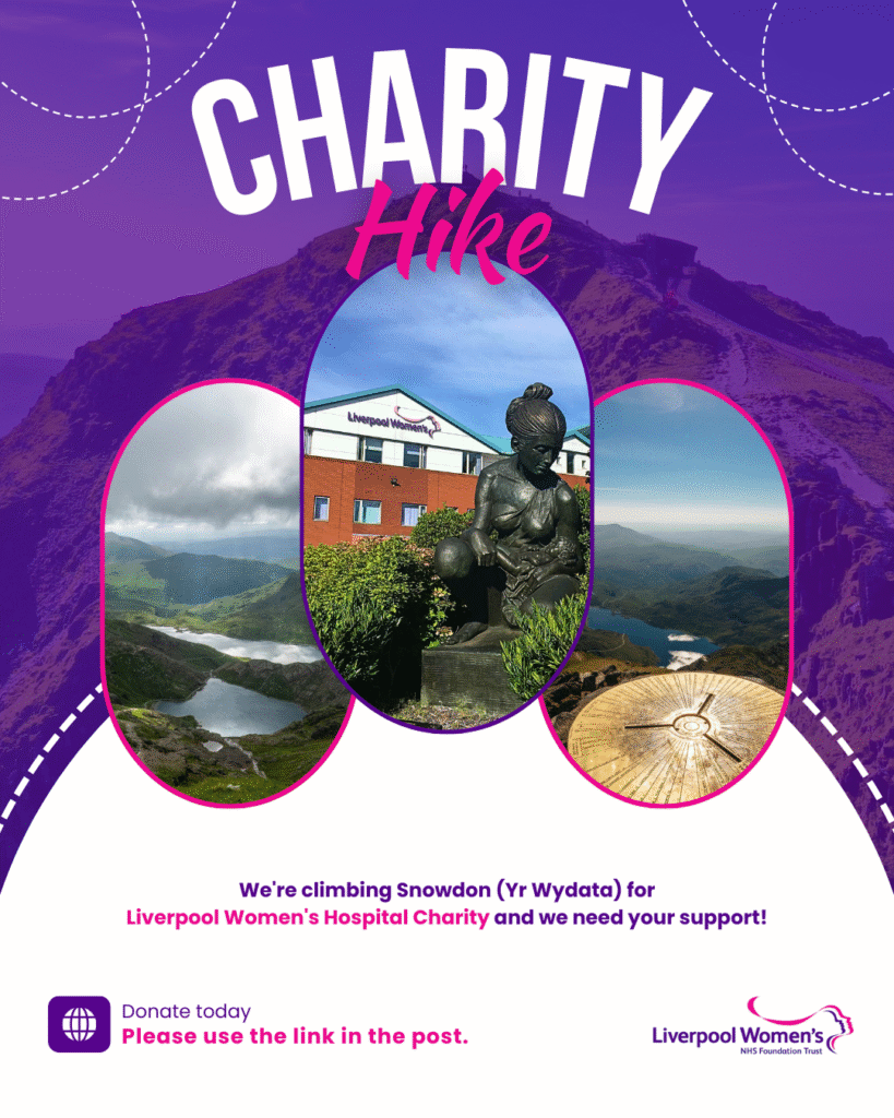 Liverpool Women’s Hospital Charity Snowdon Hike 2025